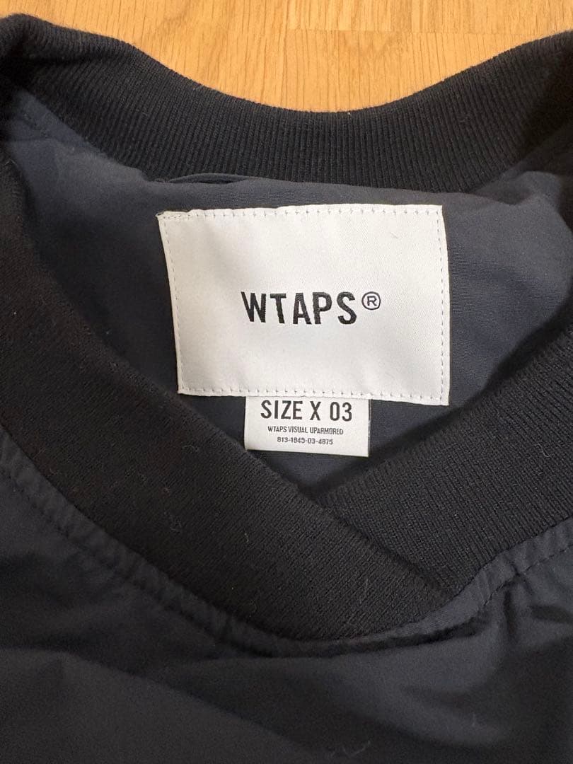 早い物勝ち！WTAPS ブラック ナイロンジャケット