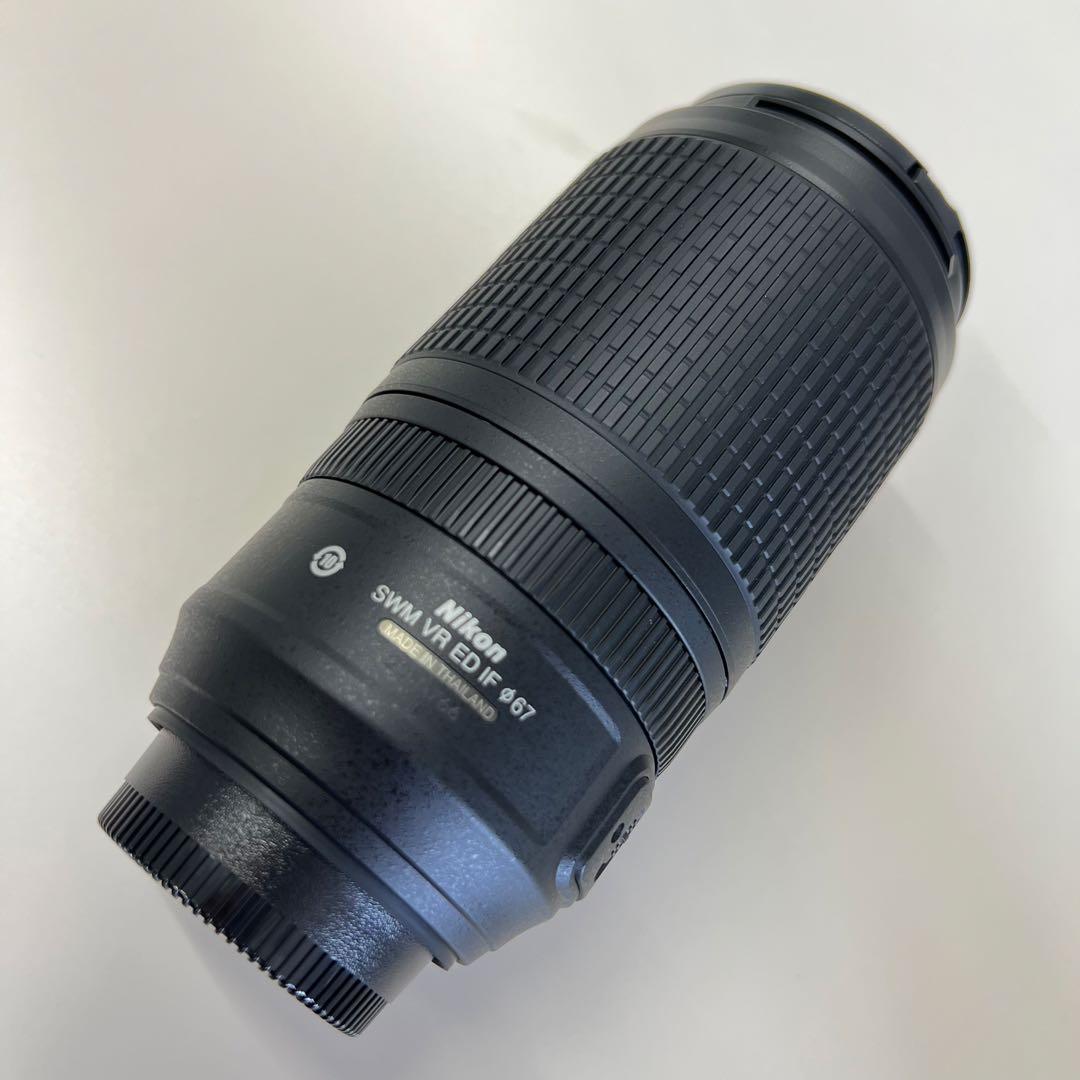 美品★AF-S VR Zoom-Nikkor 70-300mm フィルター2枚付