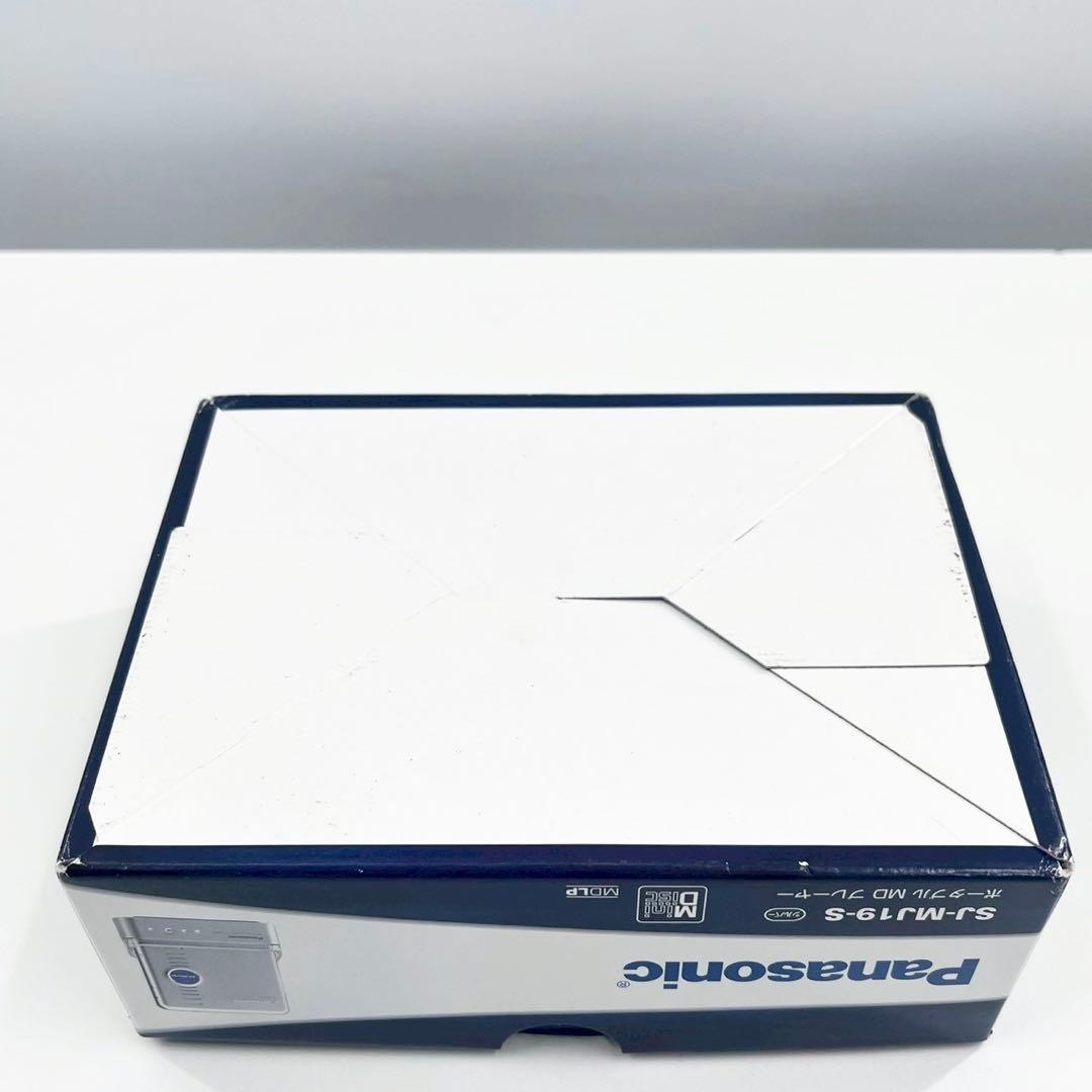 Panasonic SJ-MJ19-S ポータブルMDプレーヤー 通電のみ
