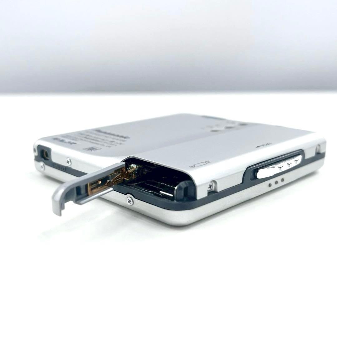 Panasonic SJ-MJ19-S ポータブルMDプレーヤー 通電のみ