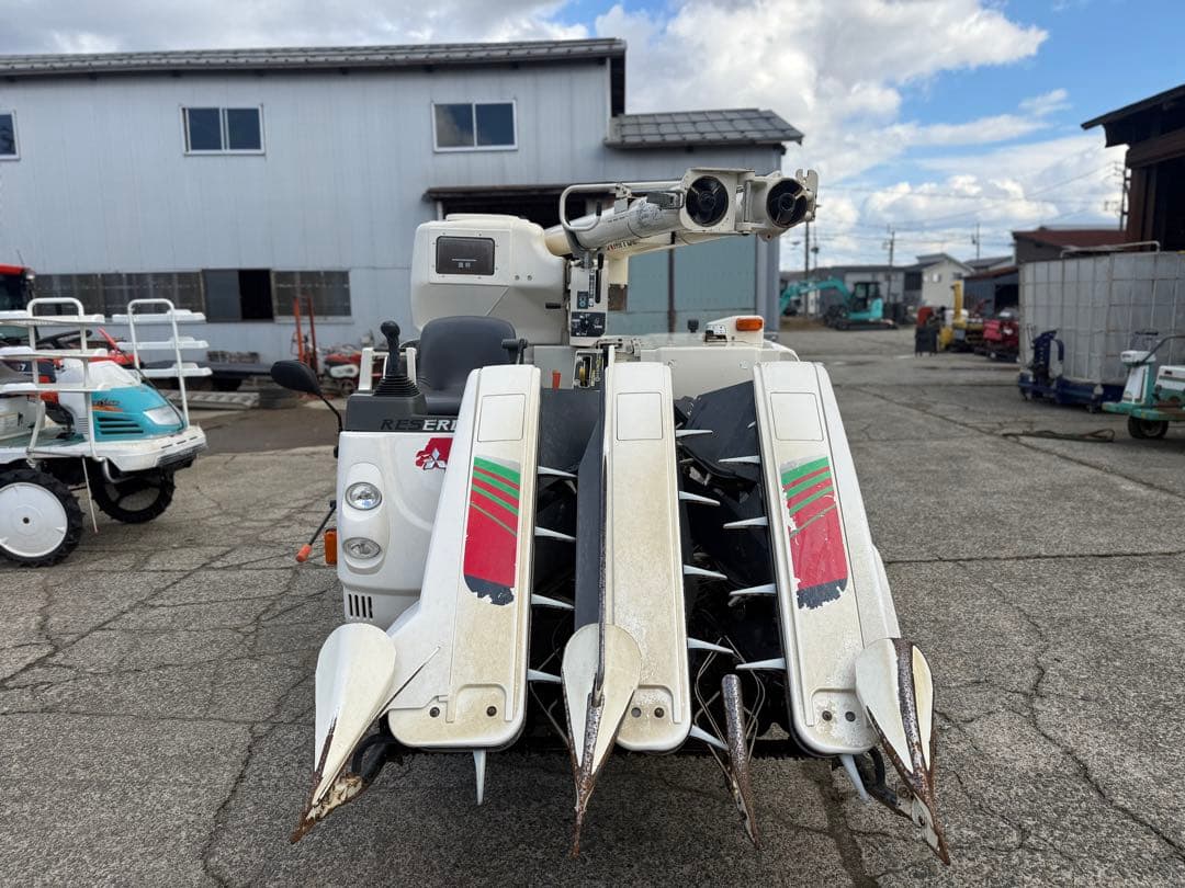 「新潟県長岡市発」三菱コンバインVS321 3条　21馬力ディーゼル動作確認済み