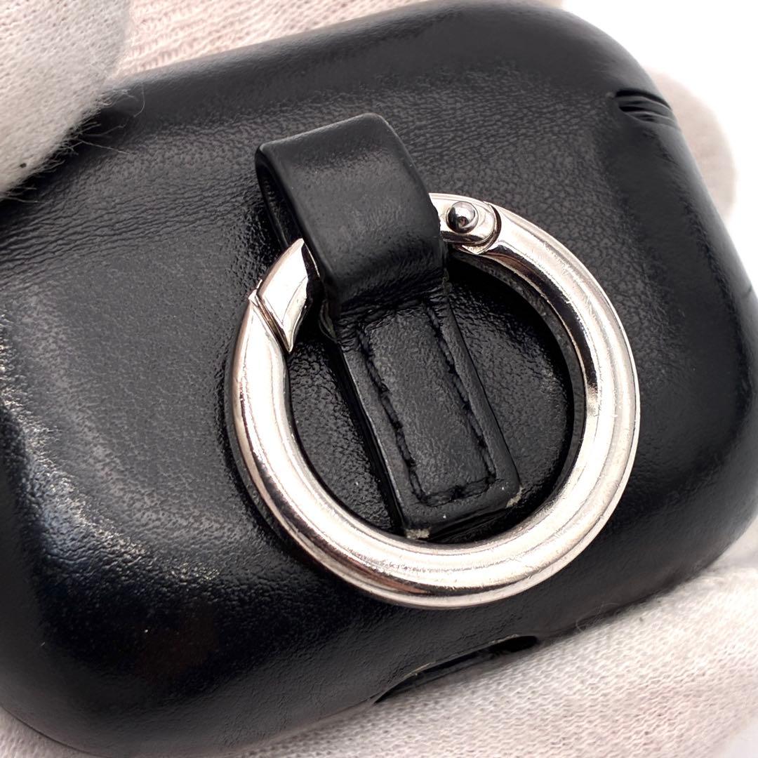 付属品完備・美品 サンローラン airpodspro ケース ロゴ ブラック