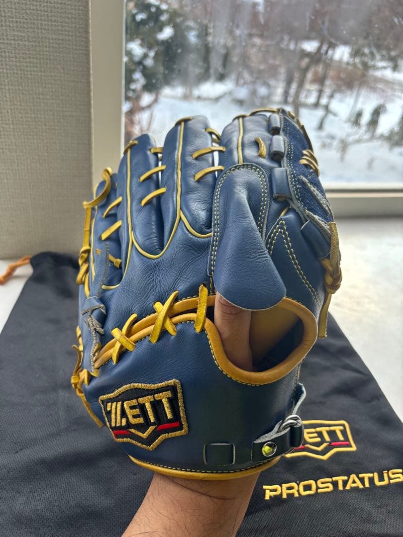 ZETT プロステイタス　軟式オーダーグラブ　（投手用）