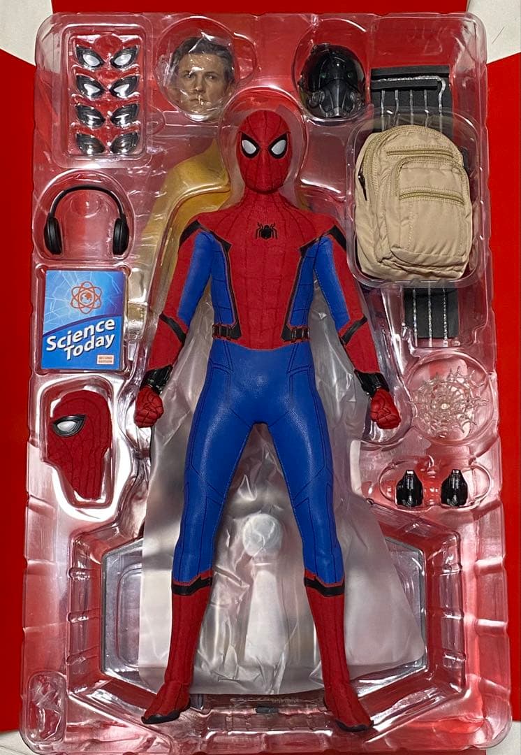 ホットトイズ スパイダーマン ホームカミング ムービーマスターピース アメコミ