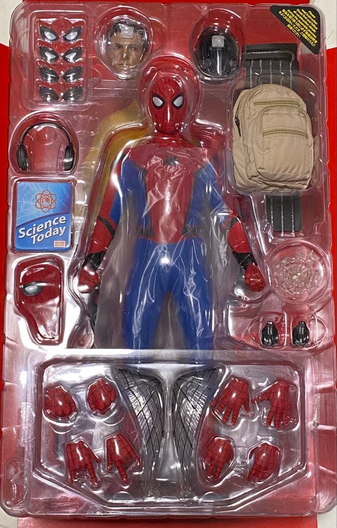 ホットトイズ スパイダーマン ホームカミング ムービーマスターピース アメコミ