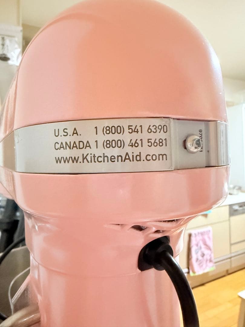 かなり希少の美品‼️キッチンエイド スタンドミキサー600 限定シルクピンク