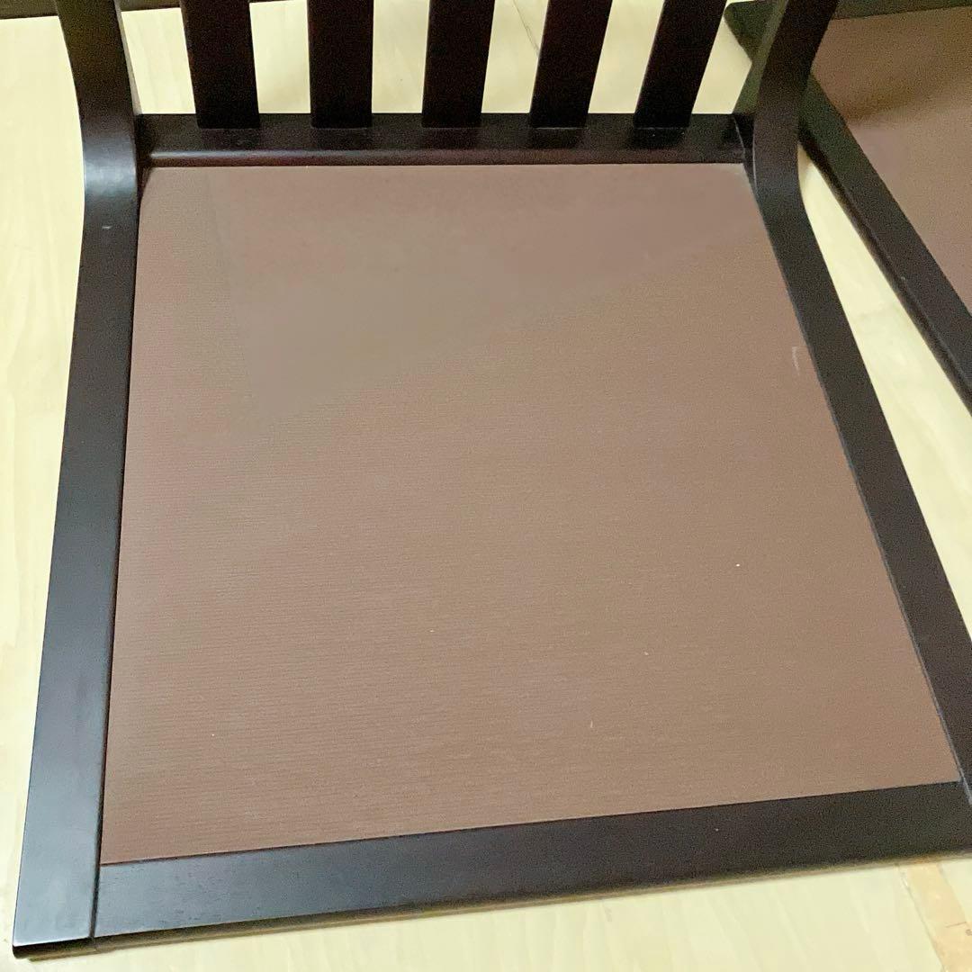 天童木工　Tendo 木製　曲木　座椅子　4脚セット　ローチェア　座敷椅子