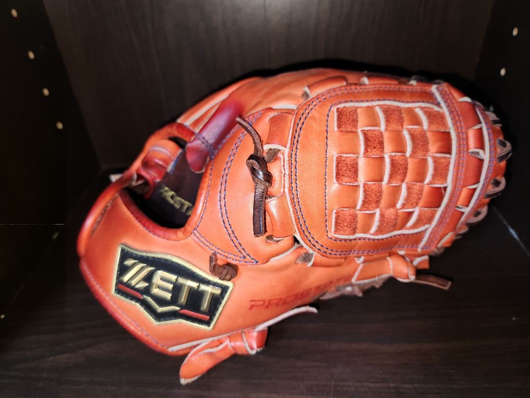 ZETT　硬式グローブ　源田モデル　特殊指当て