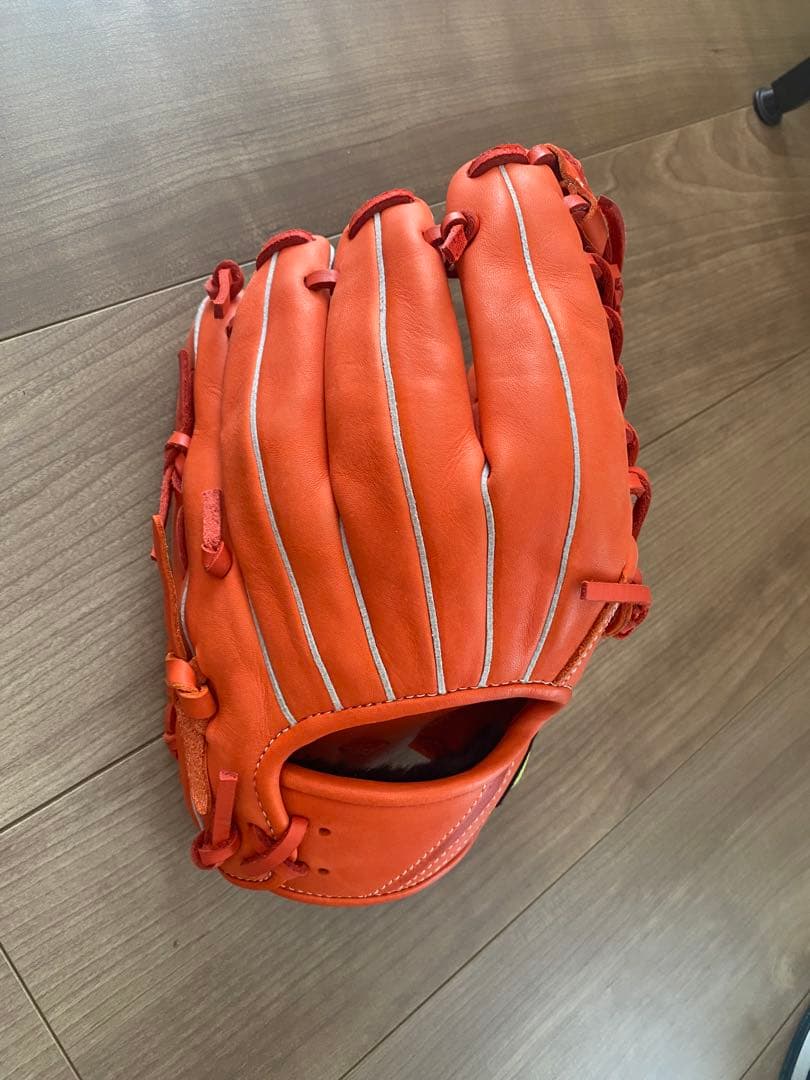 軟式 少年用 外野手オレンジ