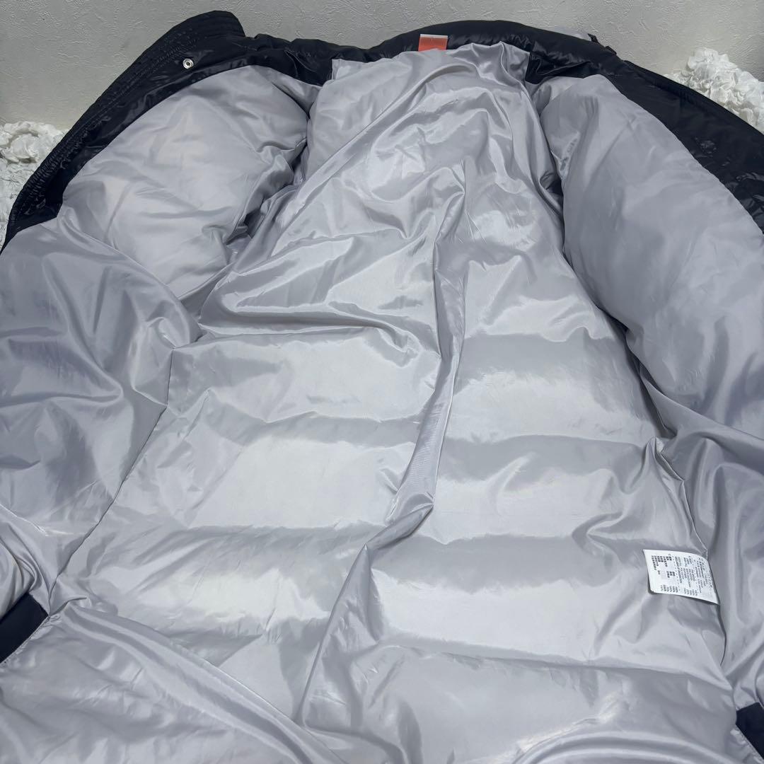 た*ん様 【人気】NIKE ベンチコート L 黒 ダウン 75% フード