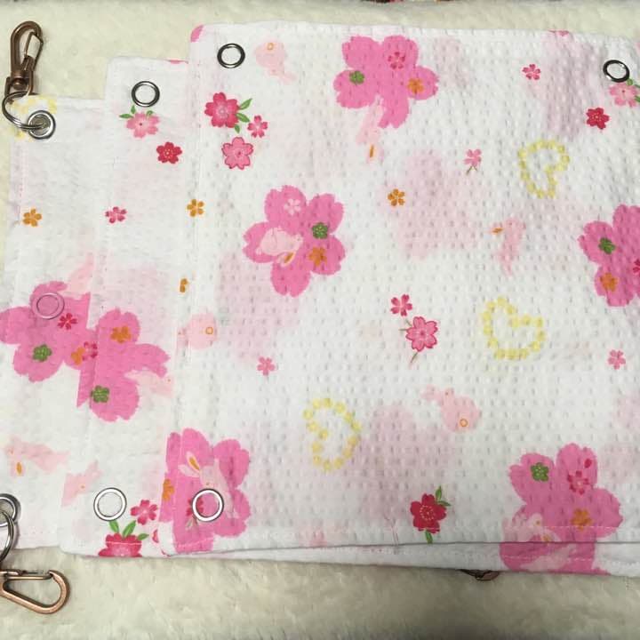 モモンガハウス(うさぎ・ハート・桜柄)夏仕様  涼しい夏生地を使用❗️ 1650円