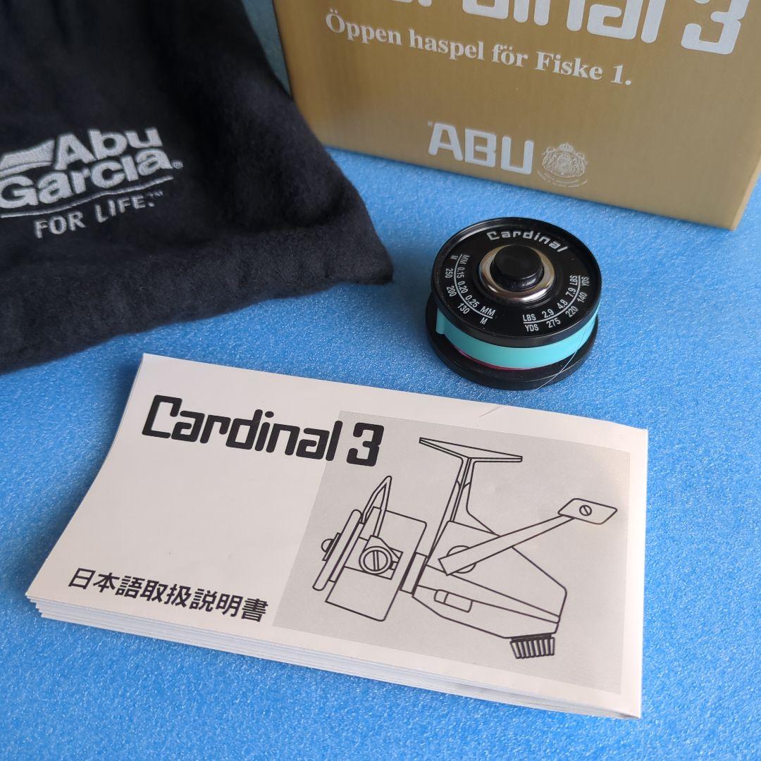Abu Cardinal 3 スピニングリール　ベージュ