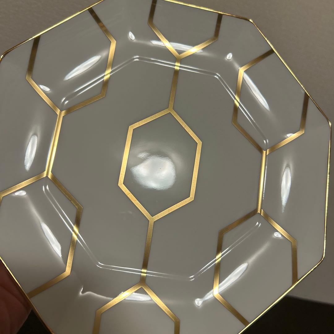 ウェッジウッド　アリス　デザートプレート　オクタゴナル