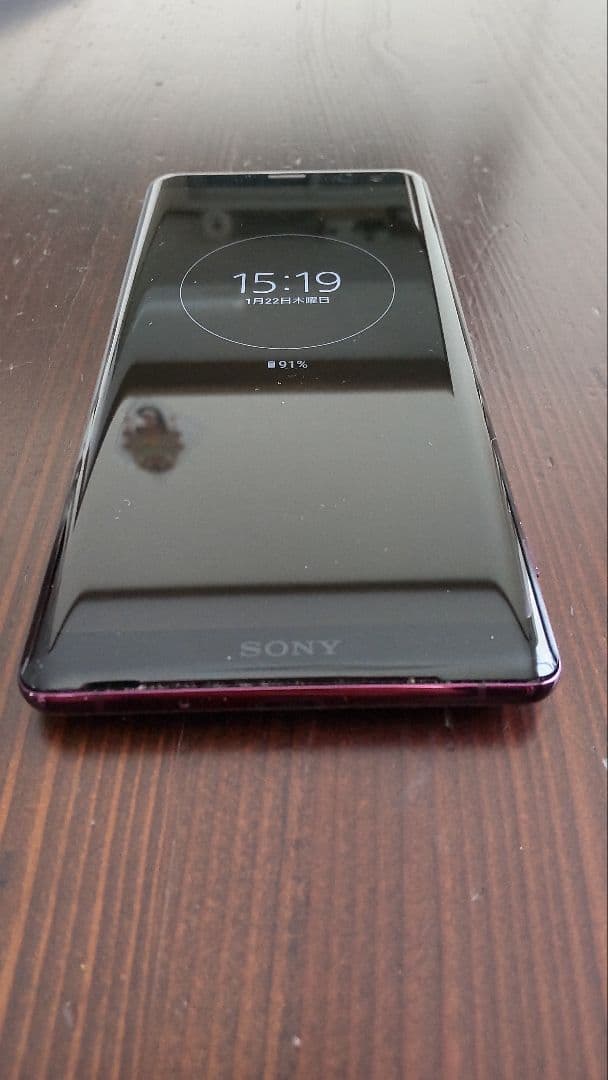 Xperia XZ3 RED　SIMロック解除済