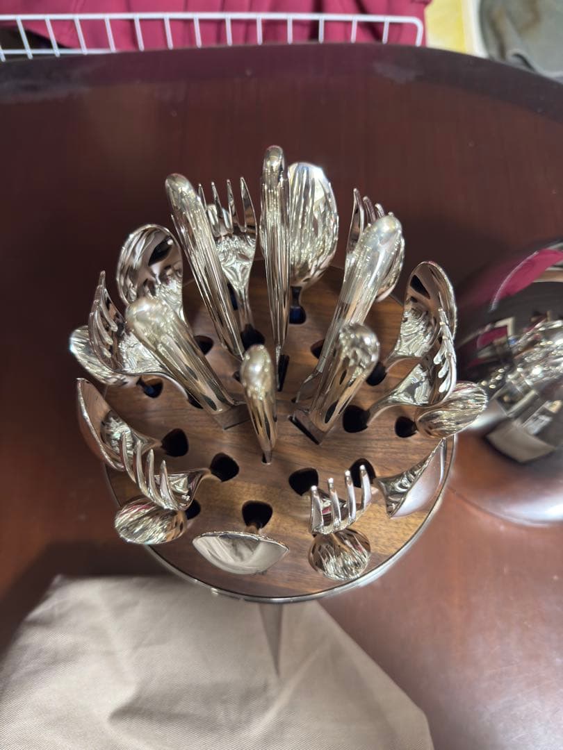 Christofle クリストフル Mood カトラリー ケース 24本セット