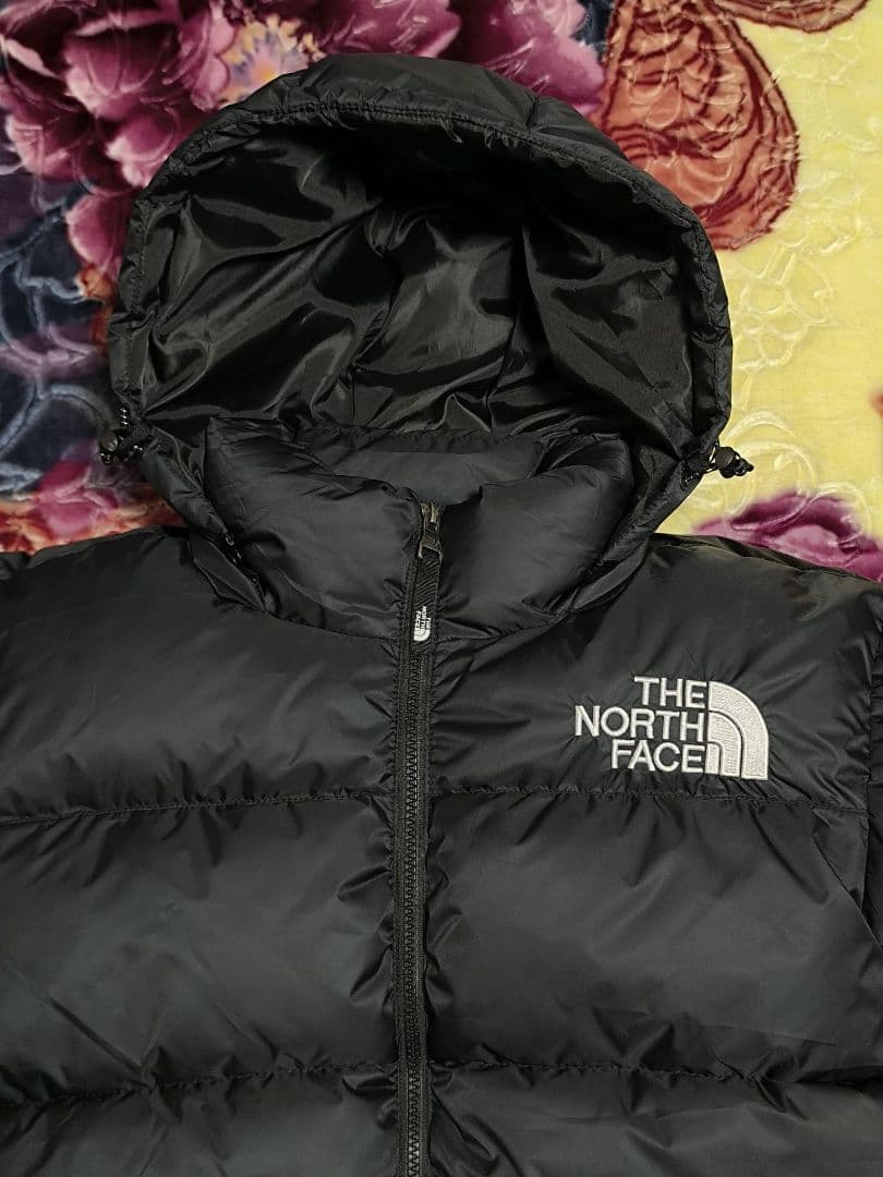 \"\"\"THE NOR TH FACE\"\" ブラック*** ダウンジャケット
