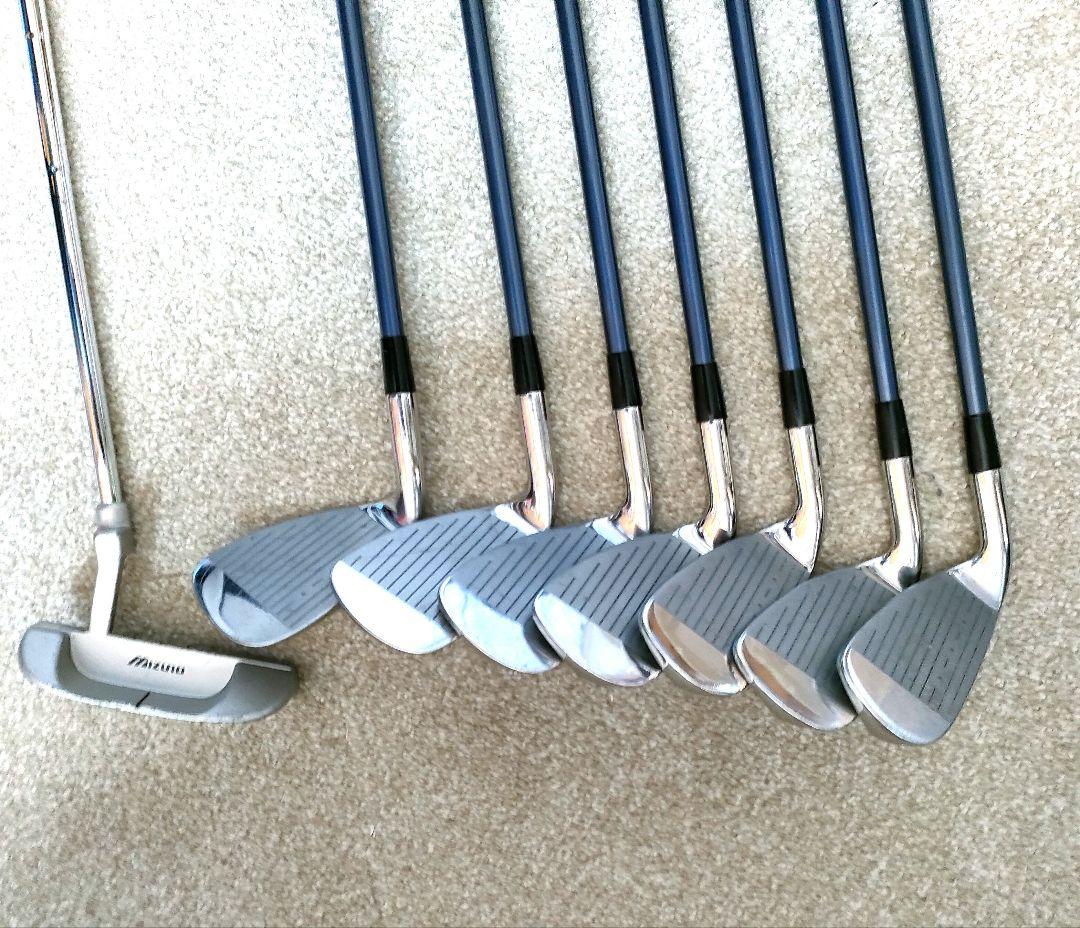 ENJOY GOLF キャディバッグ 、ミズノクラブセット