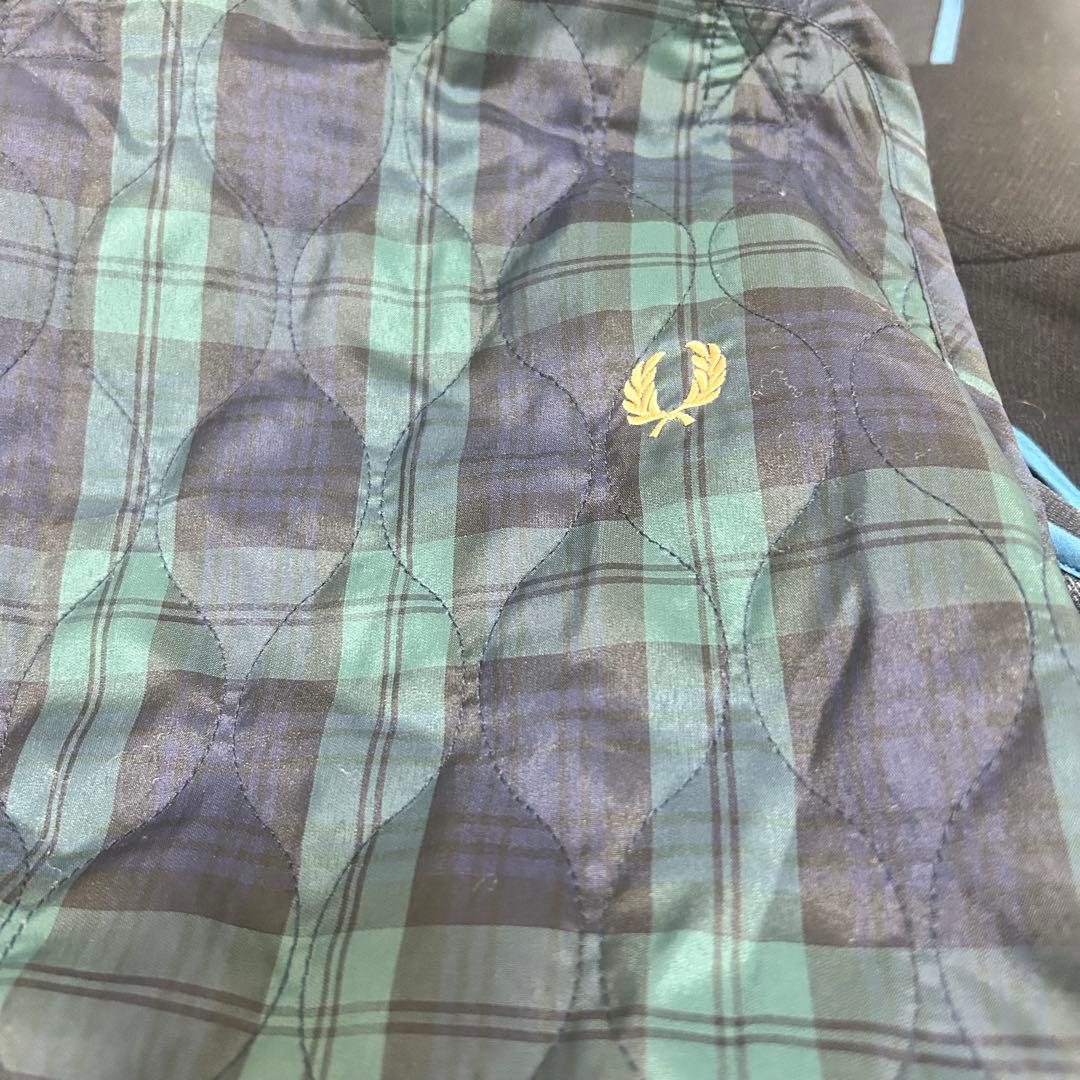 【美品】フレッドペリー ライナー付き コート ブラック Mサイズ