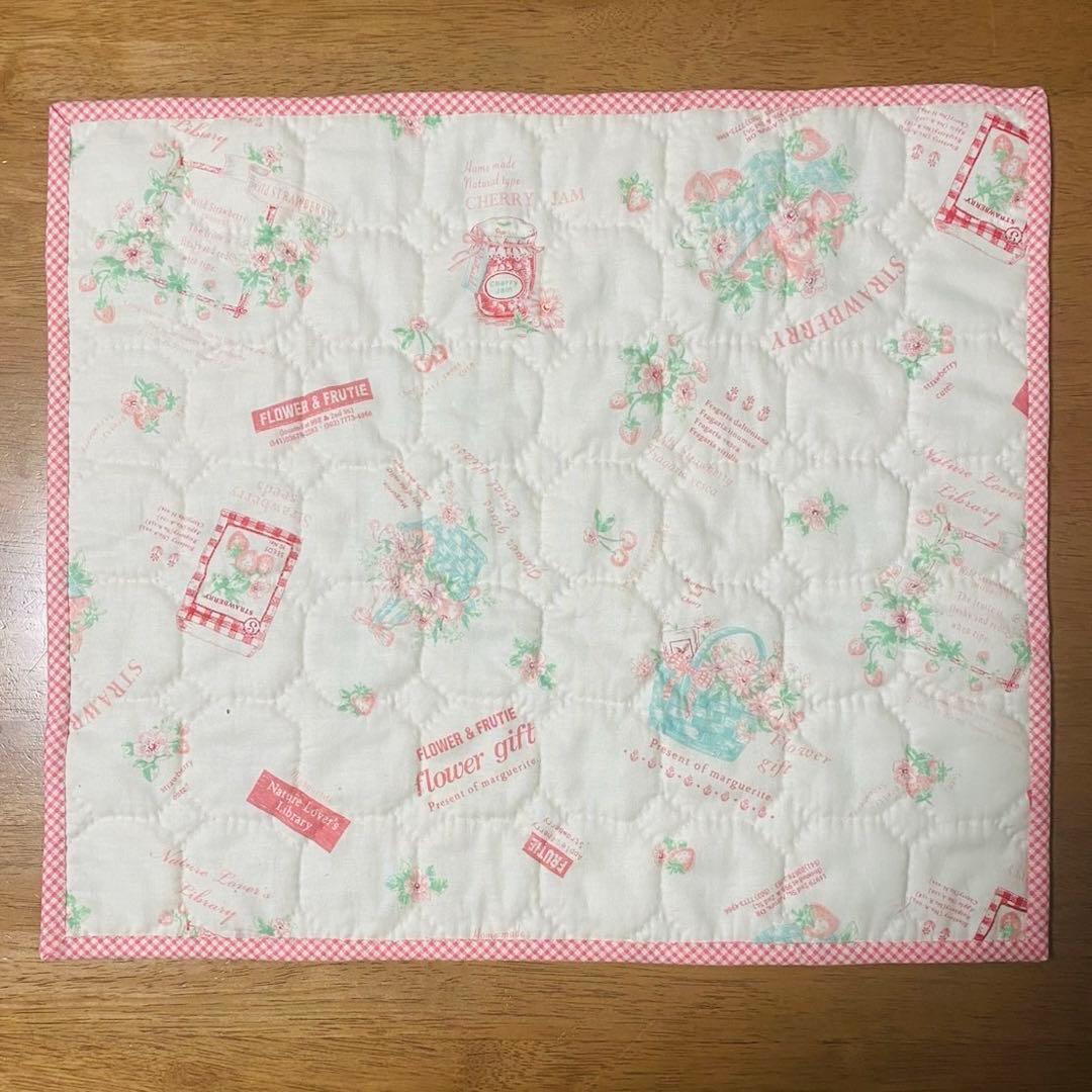 パッチワークキルト　ビンテージのオクタゴンのキルト