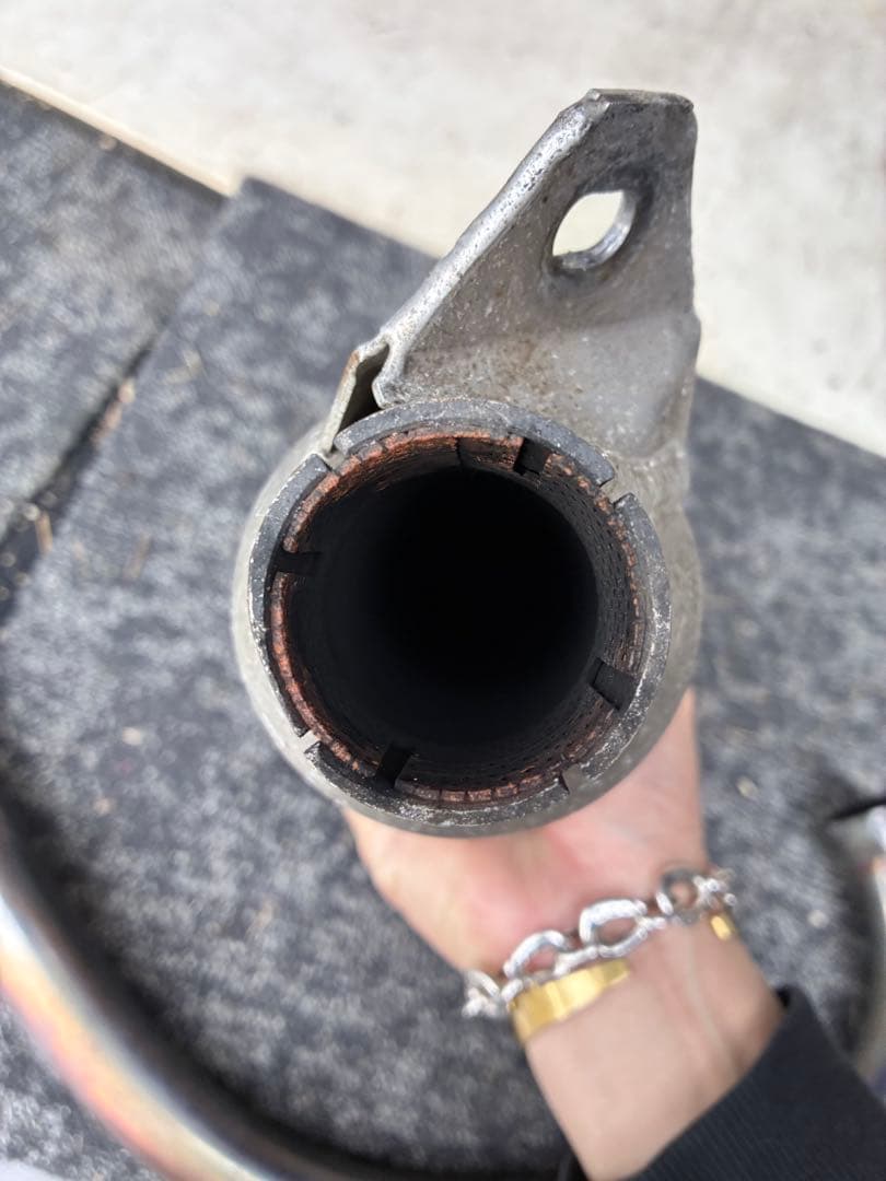 tw200 SUPERTRAPP マフラー アルミ製