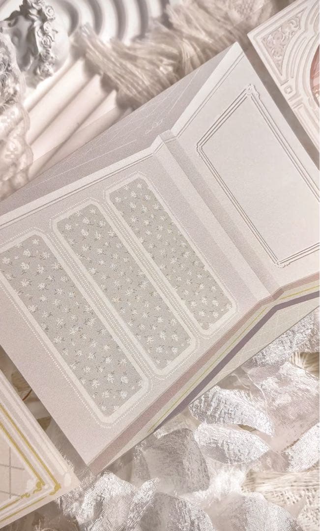 【9062】海外　マステ　2/4/巻PET重油マスキングテープ　室内　壁　背景系