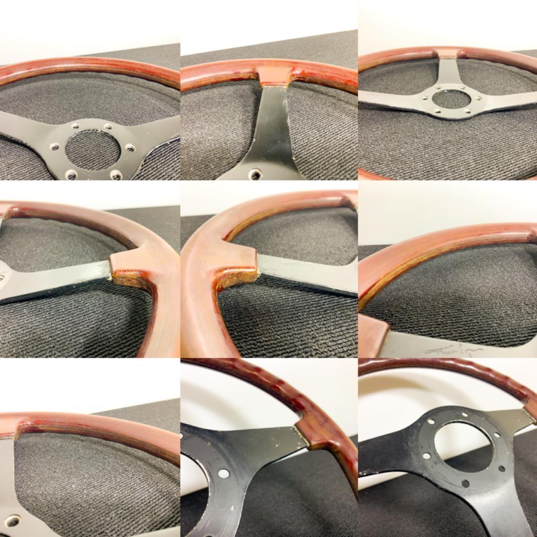 IZUMI イズミ ウッドステアリング 35.5cm ヴィンテージ 当時物 希少