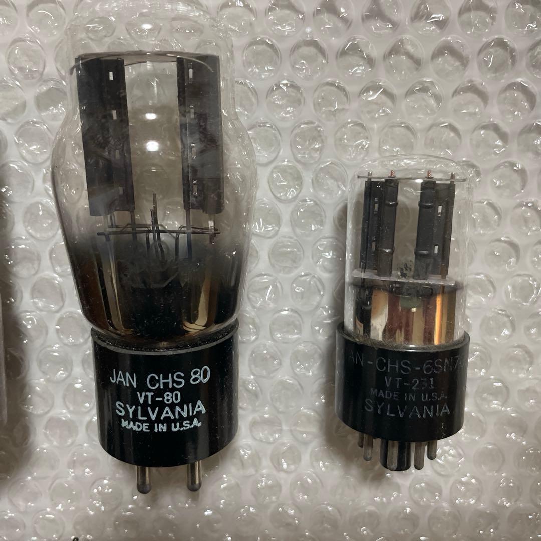 SYLVANIA製 真空管7本セット