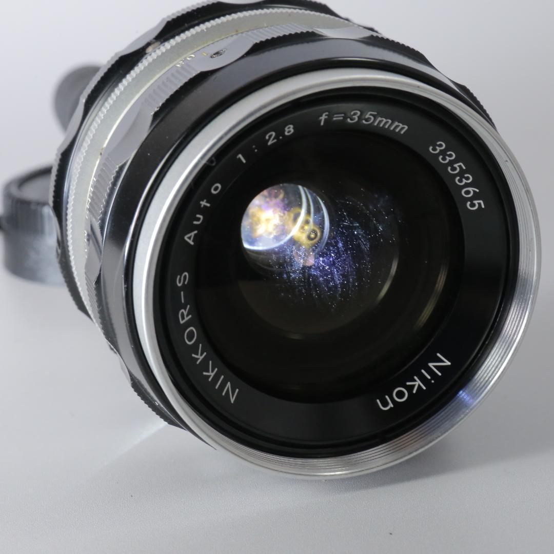 ☆良品☆ニコンF　アイレベル　AI改　35mm F2.8 ＃242