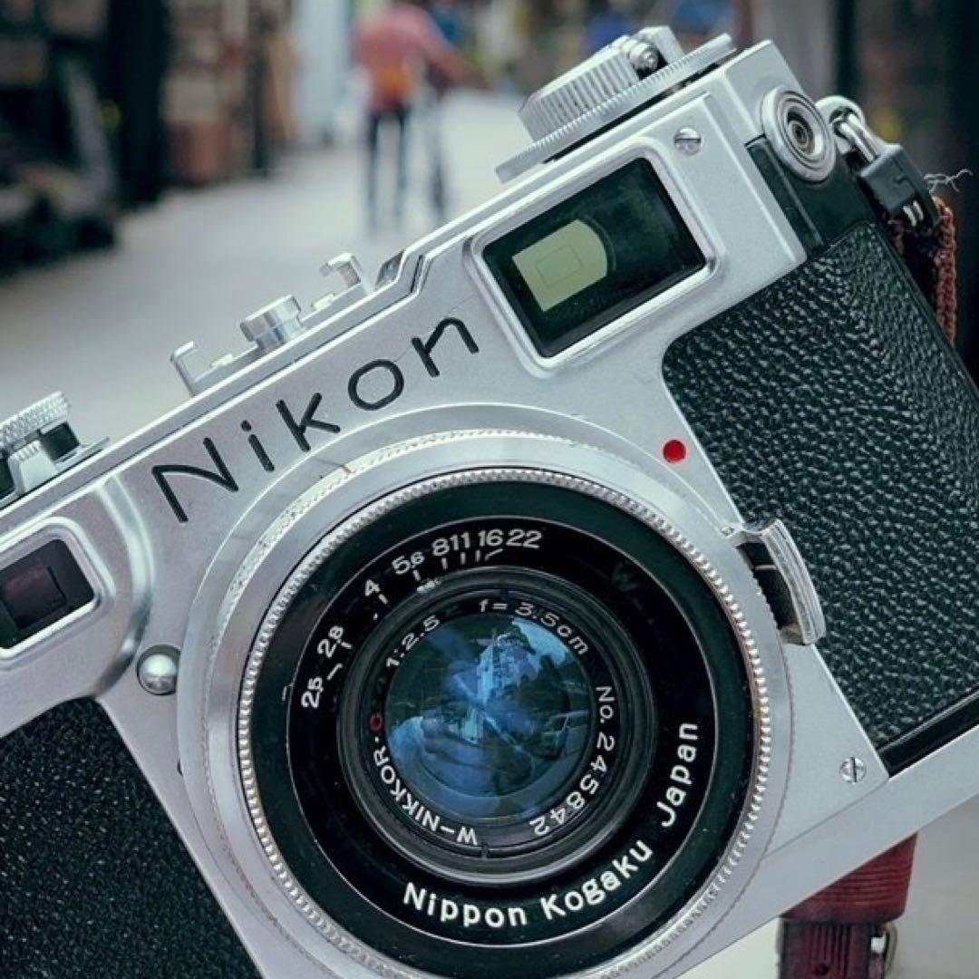 レア品【フィルムカメラ】1954年発売　Nikon ニコン S2 ジャンク