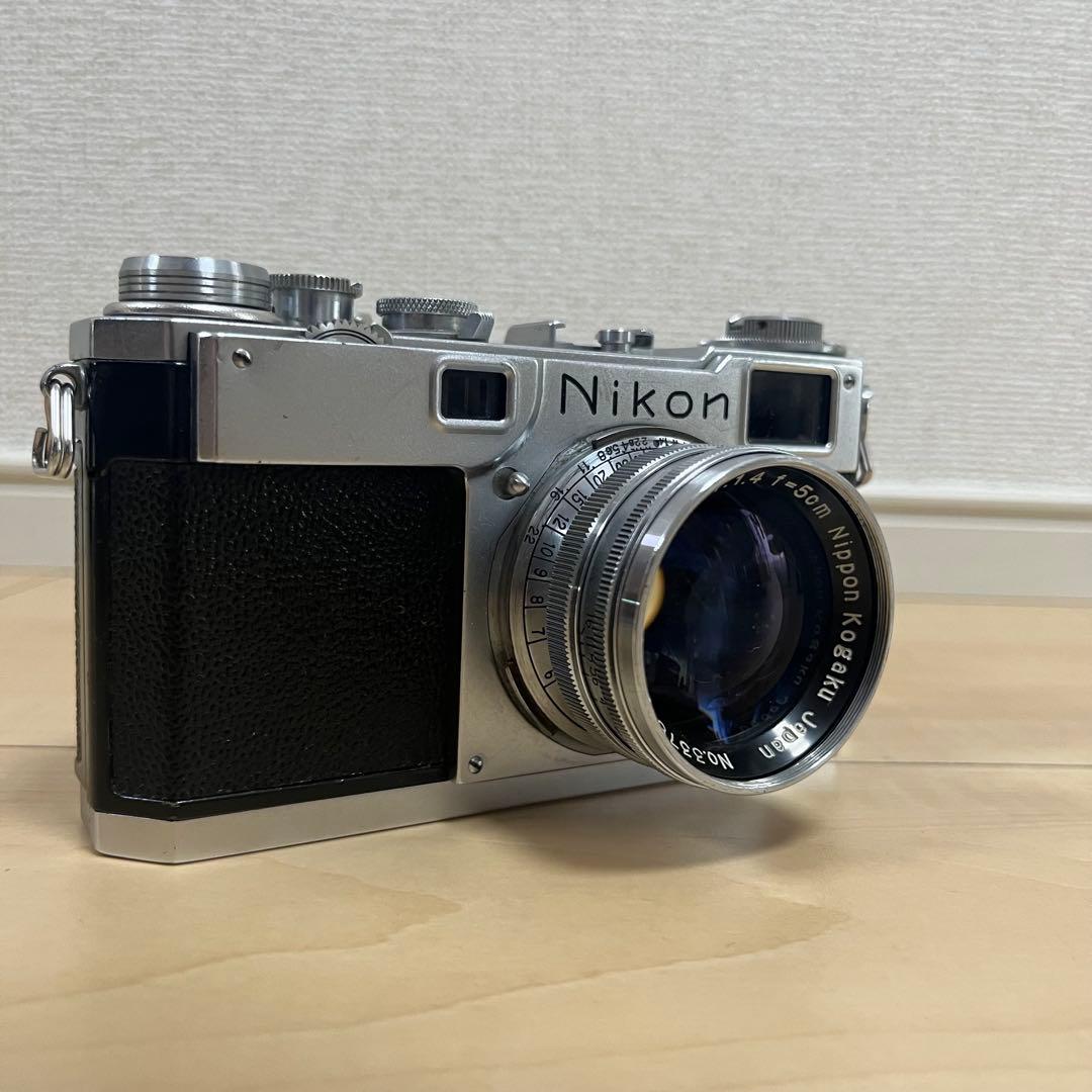 レア品【フィルムカメラ】1954年発売　Nikon ニコン S2 ジャンク