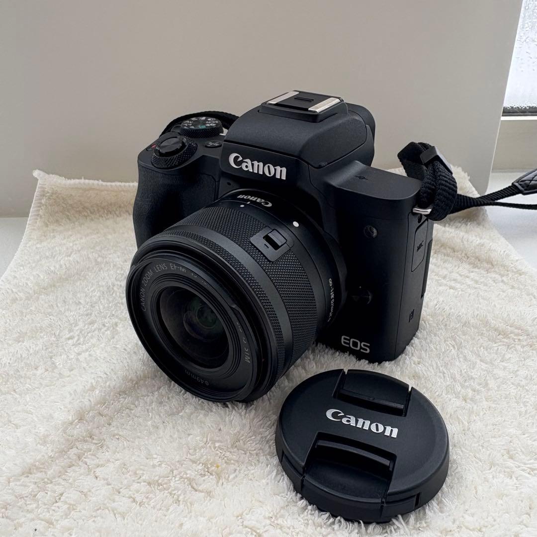 Canon EOS kiss M キャノン ミラーレス 望遠レンズ フルセット