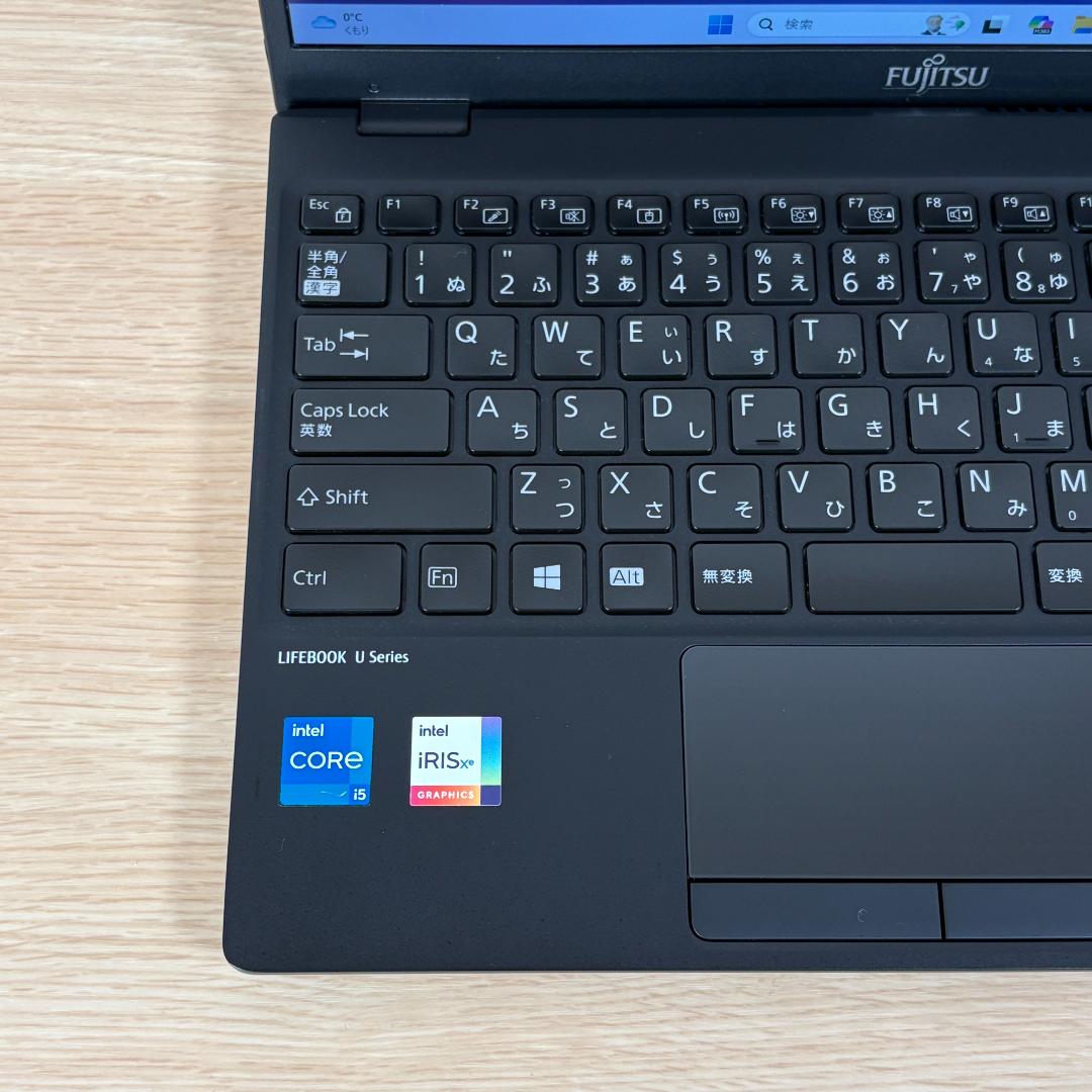 富士通　11世代i5　美品　ノートパソコン　Windows11　オフィス付　13