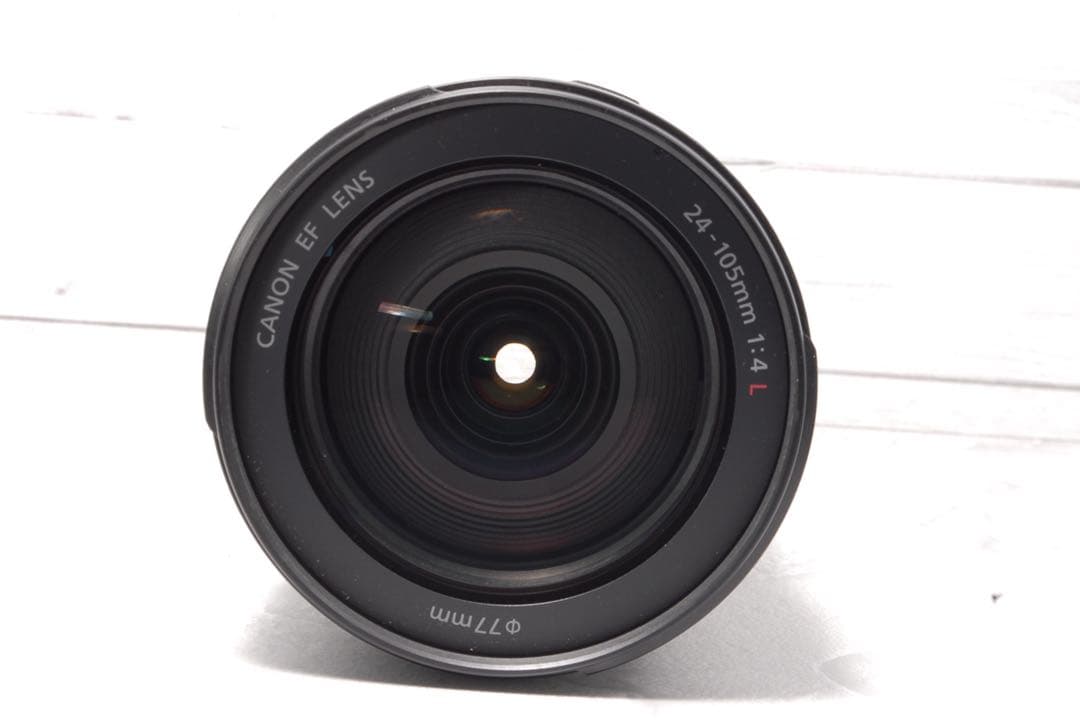 Canon EF24-105mm F4L IS USM レンズフード付　極美品