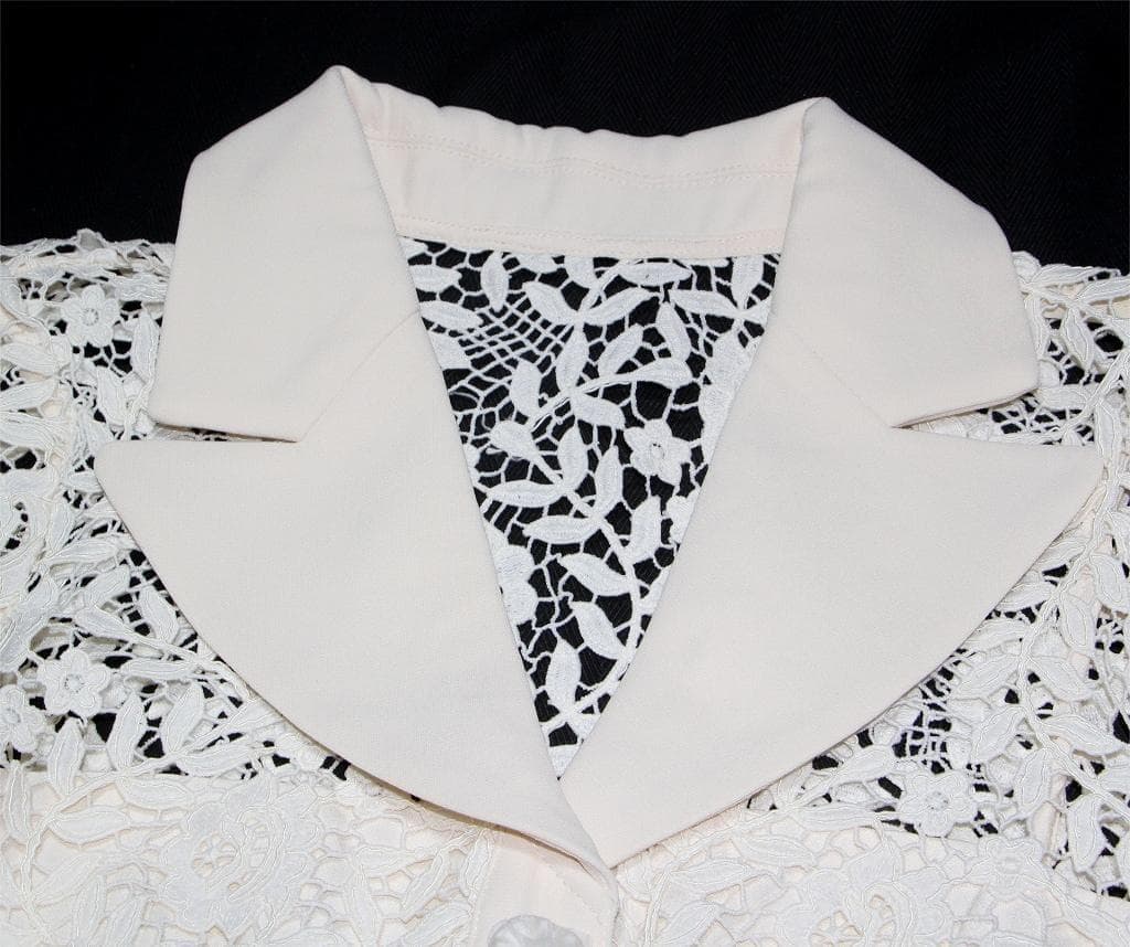 あ*い様 セルフポートレイト ワンピース ローズレース UK8 未使用 Rose