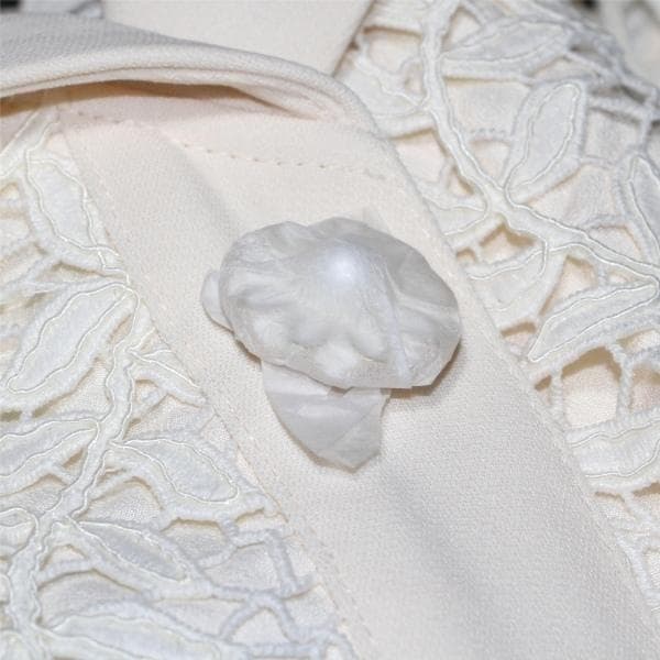 あ*い様 セルフポートレイト ワンピース ローズレース UK8 未使用 Rose