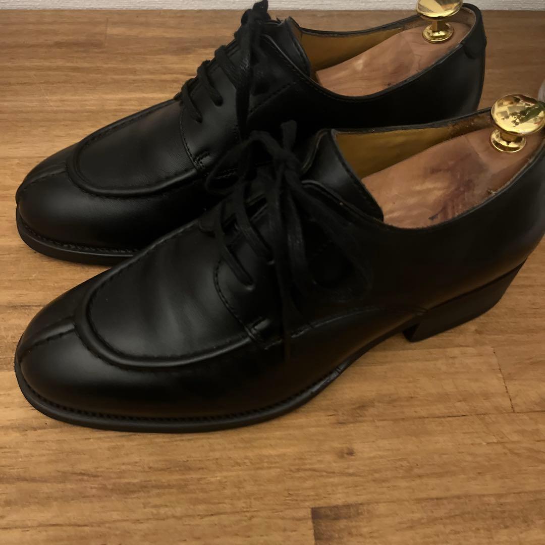 靴 shiun COW LEATHER U-TIP DERBY 39