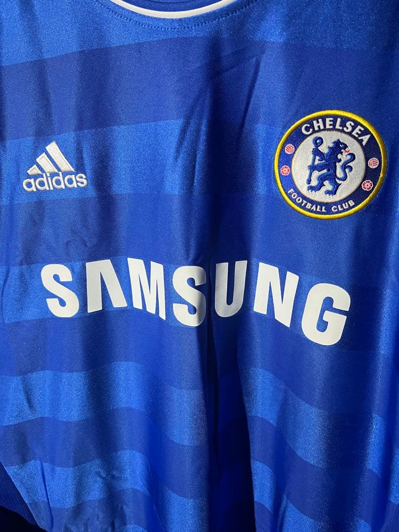 【正規品】ドログバ ＃１１チェルシー１１／１２　ＣＬ仕様ユニフォーム(H)