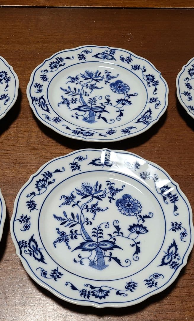 Blue Danube ブルーダニューブ ケーキ皿 中皿サラダボウル10点セット