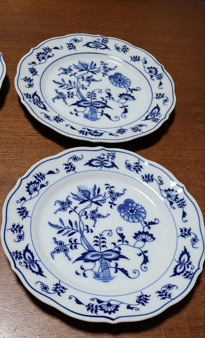 Blue Danube ブルーダニューブ ケーキ皿 中皿サラダボウル10点セット