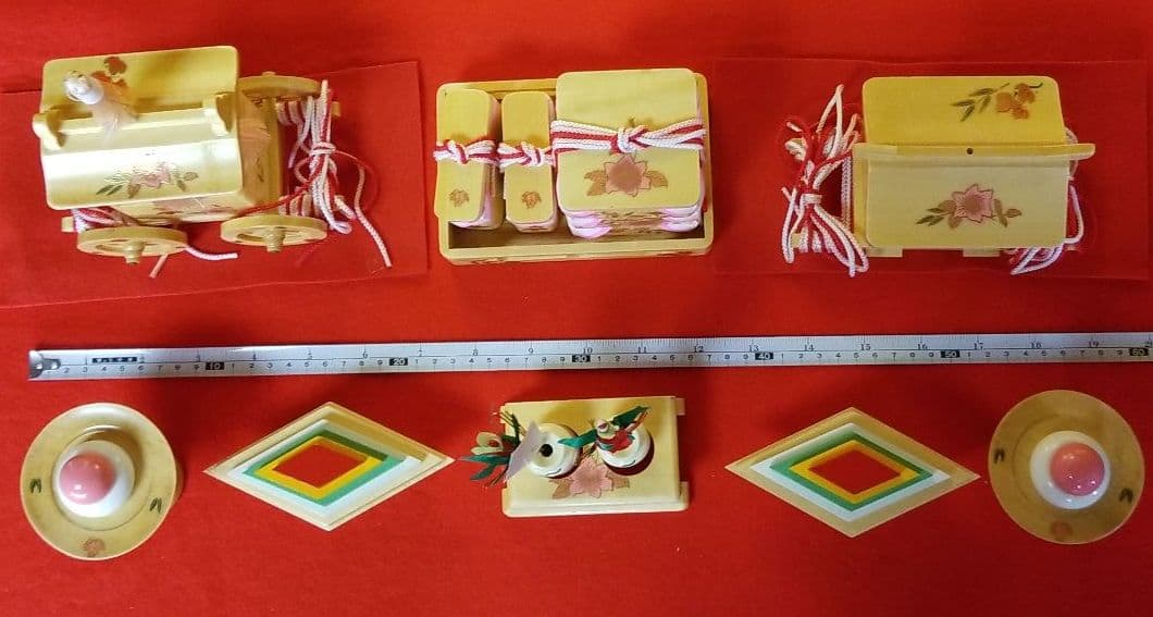 雛人形　本木製雛道具　30号