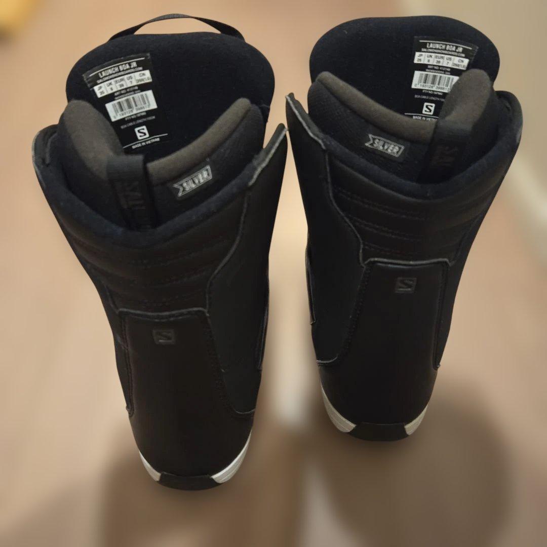 SALOMON スノーボードブーツ　25.0cm 中古　Boa