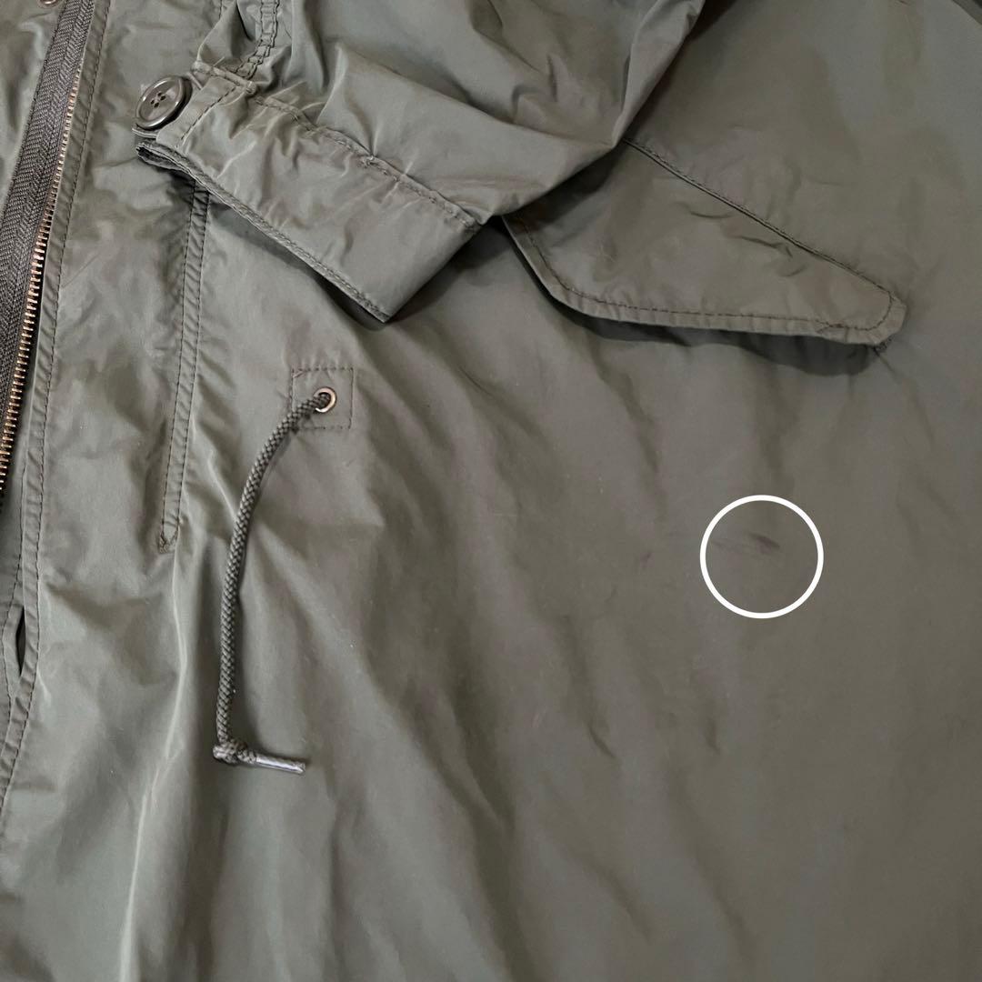 BEAMS BOY ソロテックス　M-65パーカ　オリーブ　モッズコート