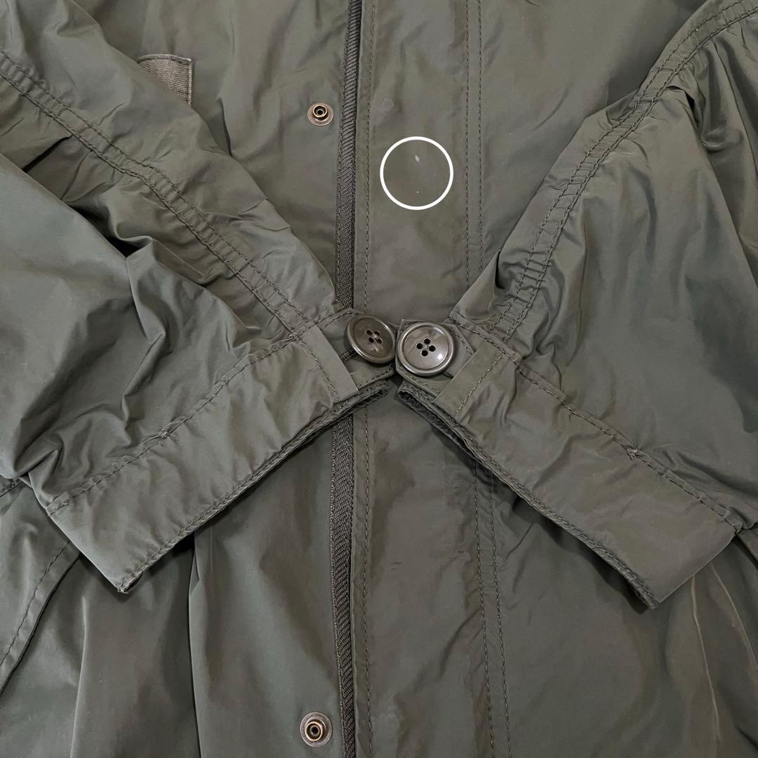 BEAMS BOY ソロテックス　M-65パーカ　オリーブ　モッズコート