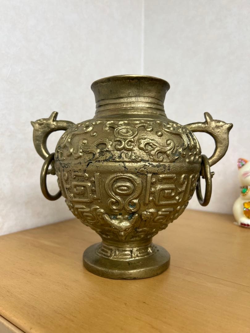 中国漢•唐青銅器発掘品　骨董　古美術品　唐物　錆落とし済み江戸　青磁コレクション