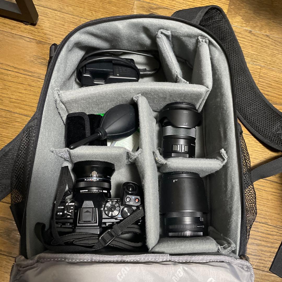 OLYMPUS OM-D E-M1 Mark II カメラ本体、レンズ3本セット