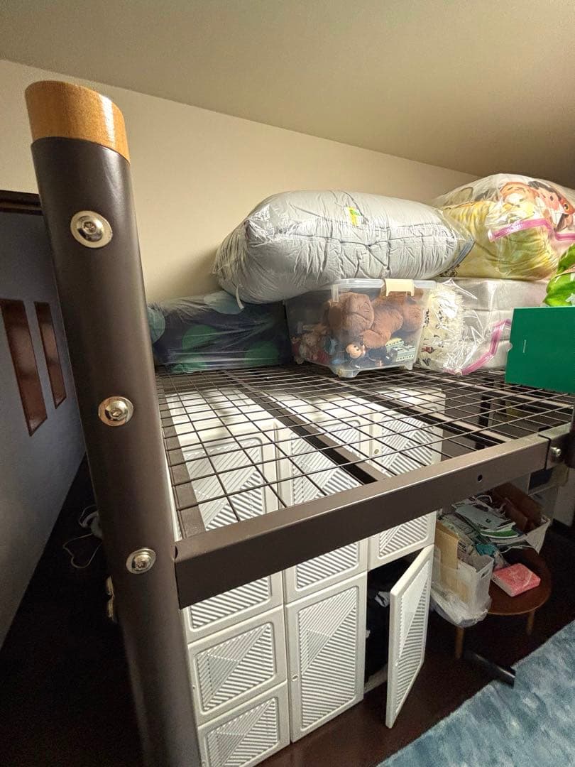 山善 宮付きロフトベッド HML2-1021