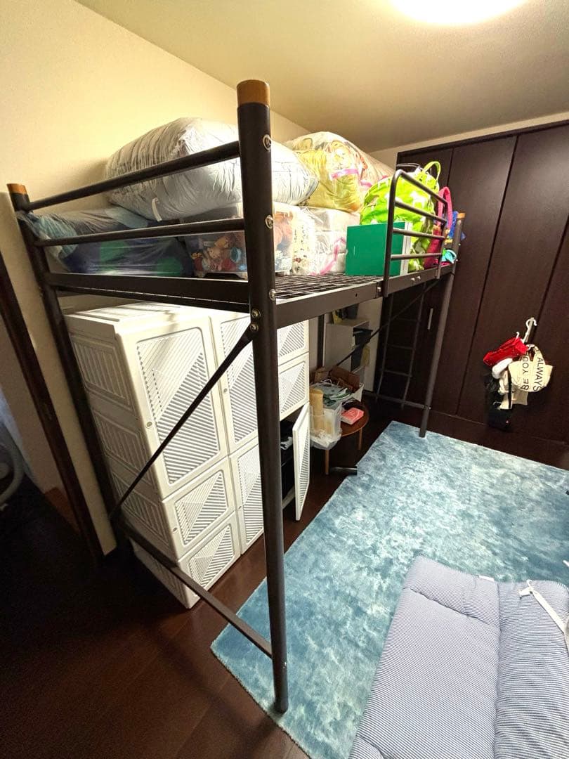 山善 宮付きロフトベッド HML2-1021