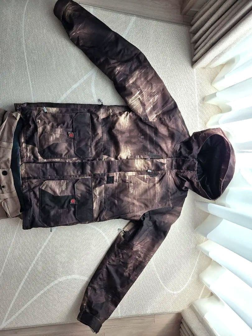 VOLCOM スノーボードウェア上下セット（ZIP TECH）