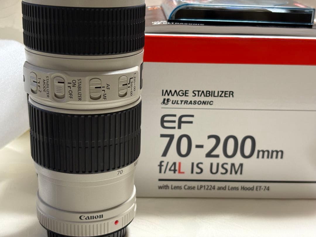 超美品Canon EF70-200f/4 L IS USM フィルター他一式付