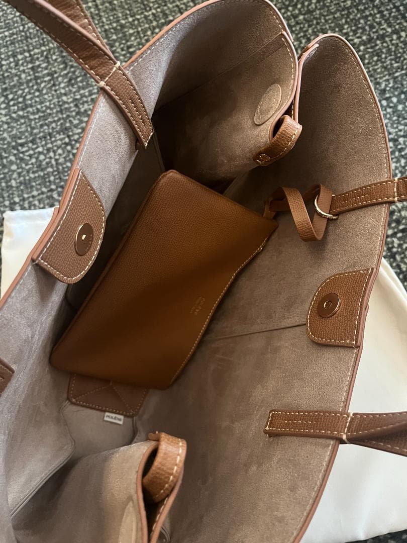 ブラウン トートバッグ